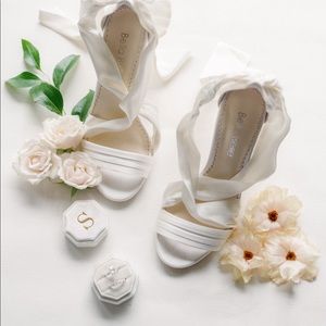Bella Belle Wedding Heels Tie